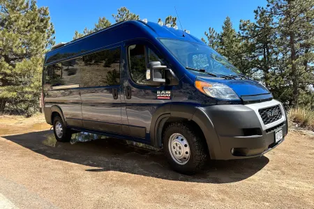 Blue Spruce- 2021 Ram Promaster. Summer ready. Lots of extras