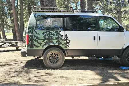 Adventure ready AWD Astro camping van