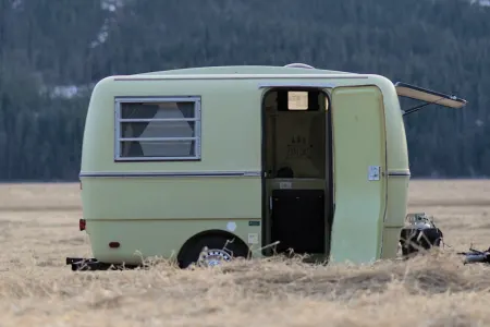 TIMBER The Mini Vintage Camper!