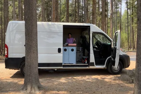 Boondock Stealthy Swiss Army Van