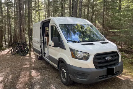 Explore New England in Comfort — Ford Transit Camper for 2!