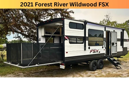 Wildwood FSX Toyhauler with Deck and Two Queen Beds!