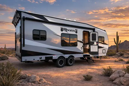 Backcountry Basecamp | 2026 Genesis Toy Hauler | Delivery Available