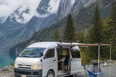 Fully Equipped Toyota Hiace Camper Van | Van Name: Tofino