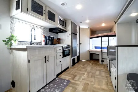Say hello to "Triumph" | Rear & Family Bunkhouse | Instant Book & Tow
