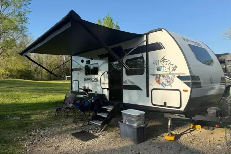 Fireside RV's 2024 Forest River Surveyor Legend 19SSLE