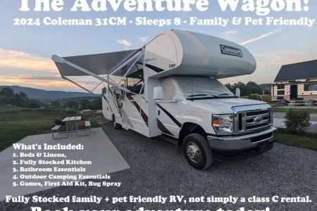 Your Adventure Starts Here! | Family and Pet Friendly Class C | Sleeps 8