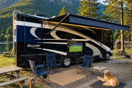 Easy-to-Drive Fleetwood Bounder Luxury Class A