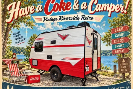 Have a Coke & a Camper | Vintage Riverside Retro