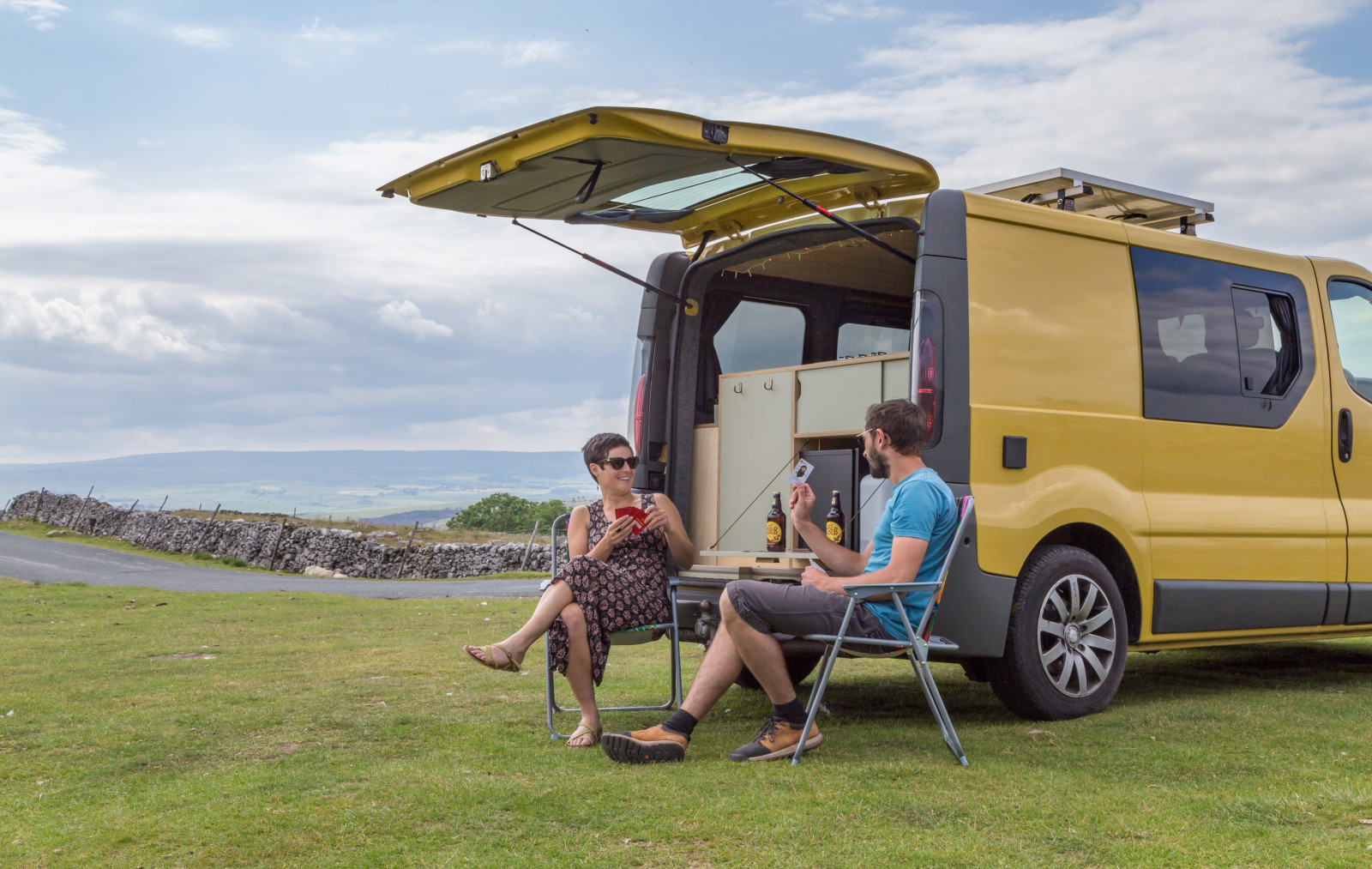 Wensley campervan for hire, New Hutton, Kendal - Quirky Campers