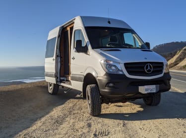 2014 Mercedes-Benz Sprinter Camper van rental in Santa Cruz, CA