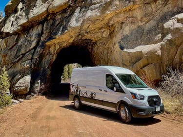 2021 Ford Transit Camper van rental in Colorado Springs, CO