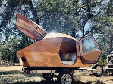 2021 Chesapeake Light Craft Wooden Teardrop Trailer Travel trailer rental in Placerville, CA