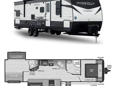 2021 Keystone RV Hideout Travel trailer rental in Bondurant, IA