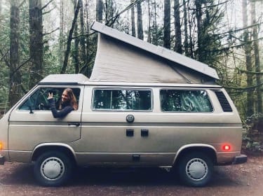 1986 Westfalia Vanagan Camper van rental in Victoria, BC