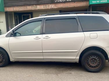 2009 Toyota Sienna Camper van rental in San Diego, CA