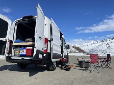 2023 Ford Transit Camper van rental in Anchorage, AK