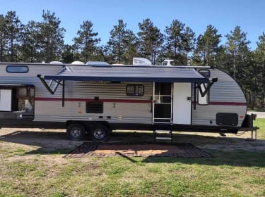 2019 Forest River Cherokee Grey Wolf Travel trailer rental in Mancelona, MI