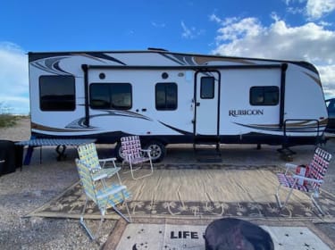 2018 Rubicon Toy Hauler Travel trailer rental in Durango, CO