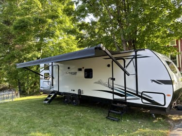 2022 Forest River Surveyor Legend Travel trailer rental in Contoocook, NH