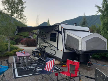 2022 Forest River Flagstaff Shamrock Travel trailer rental in Mound, MN