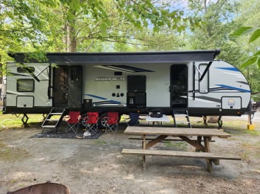 2022 Forest River Alpha Wolf Travel trailer rental in Hawley, PA