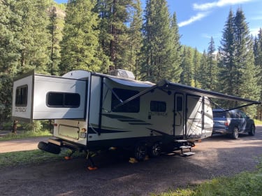 2022 Keystone Outback Toy hauler rental in Durango, CO