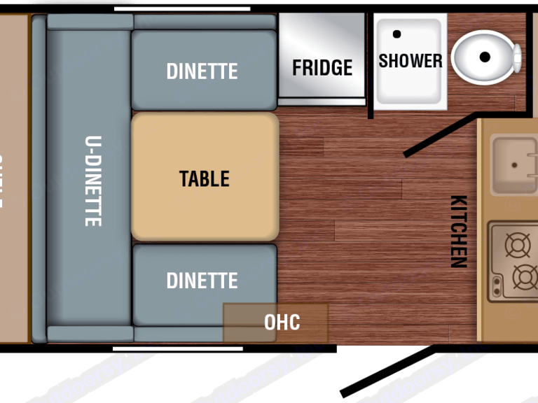 2020 Braxton Creek Bushwhacker Plus Travel trailer Rental in Onalaska