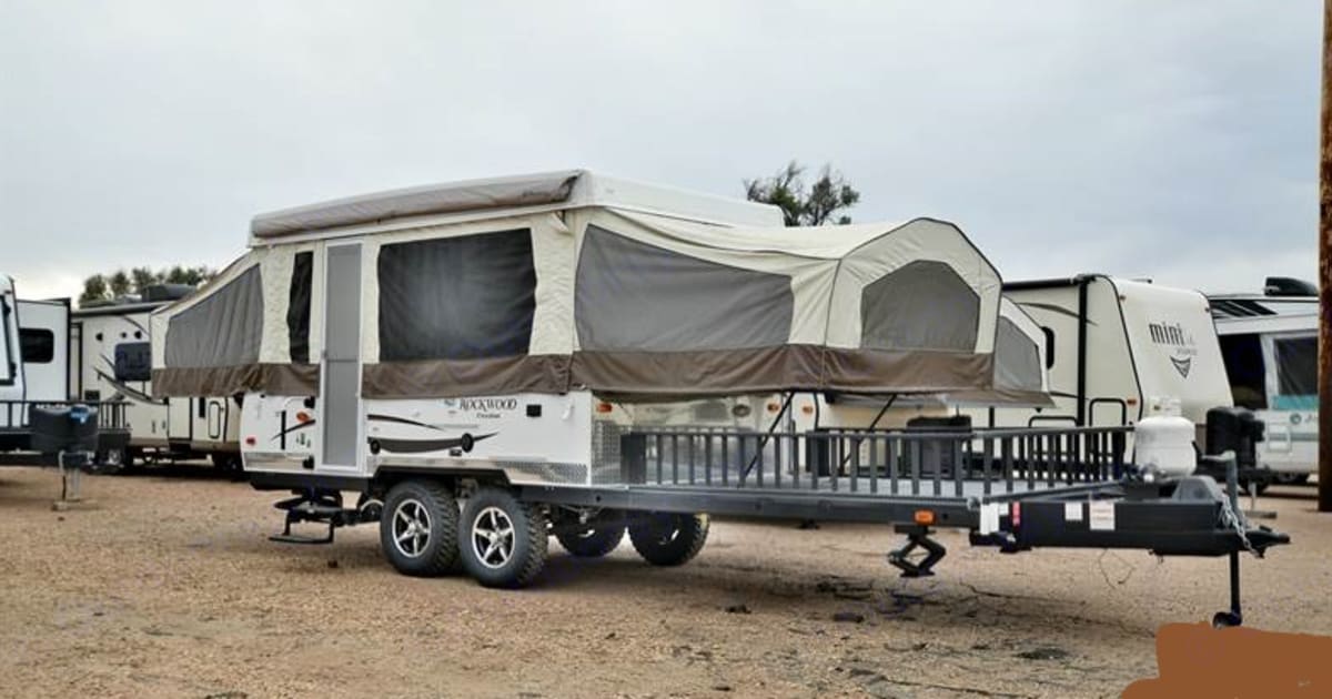 2013 rockwood 282txr Folding trailer Rental in Greeley, CO Outdoorsy