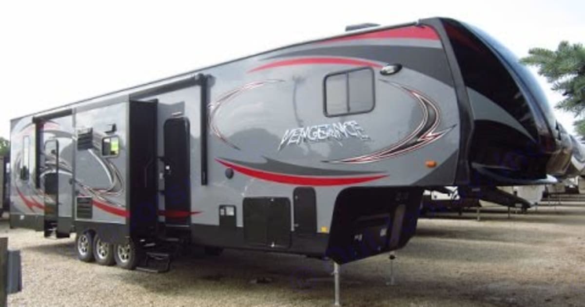 2017 Forest River Vengeance Toy hauler Rental in Conroe, TX Outdoorsy