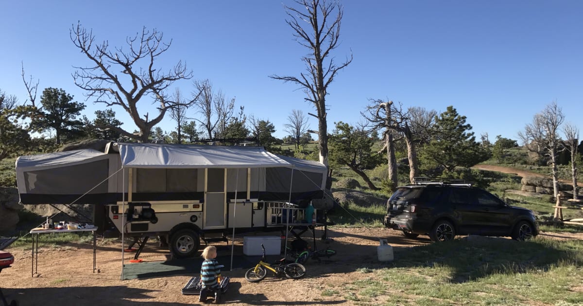 2010 coleman Evolution Folding trailer Rental in Niwot, CO Outdoorsy