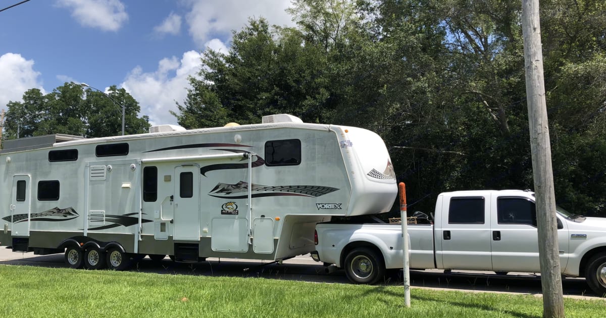 2007 Keystone Raptor Toy hauler Rental in Pensacola, FL Outdoorsy