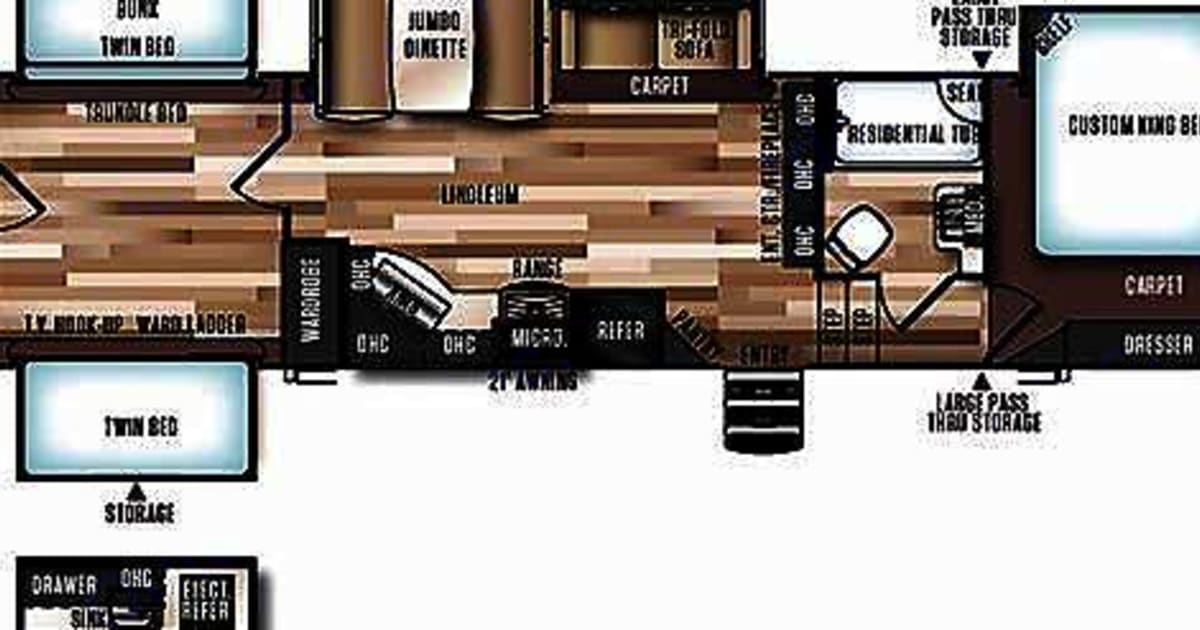 2017 Forest River Heritage Glen Lite Fifthwheel Rental in Clyde, TX