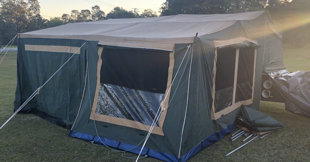2009 Swag Camper Trailer Sandpiper Folding trailer Rental in Caboolture