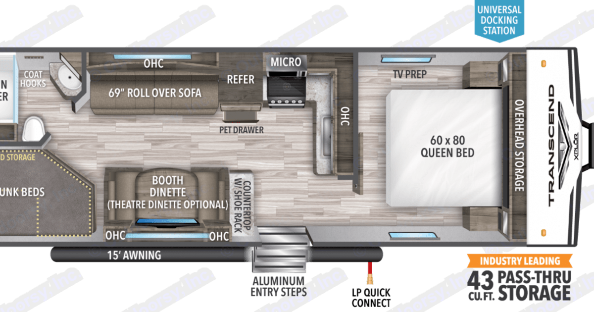 2020 GrandDesign Transcend Travel trailer Rental in Winchester, KY