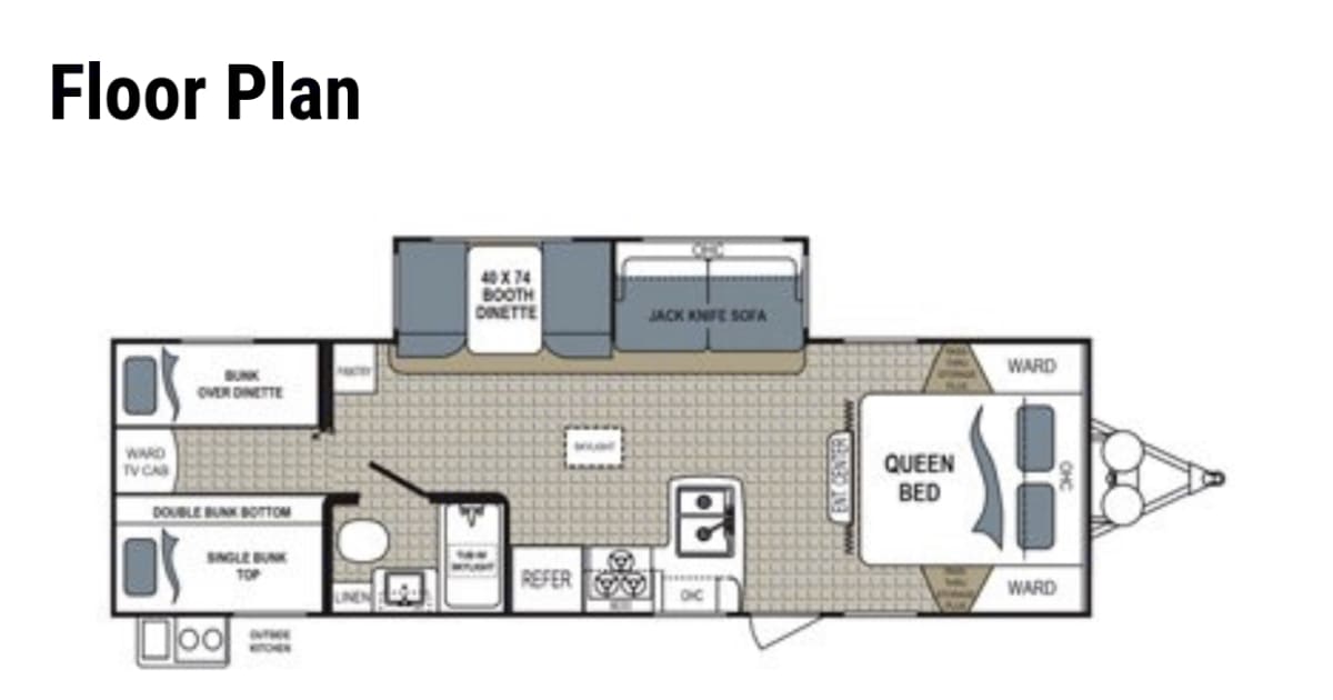 2017 Dutchmen Kodiak Travel trailer Rental in Lawrenceburg, TN Outdoorsy