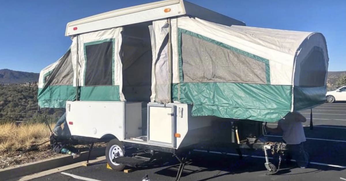 2002 Viking 1906 Folding trailer Rental in Prescott, AZ Outdoorsy