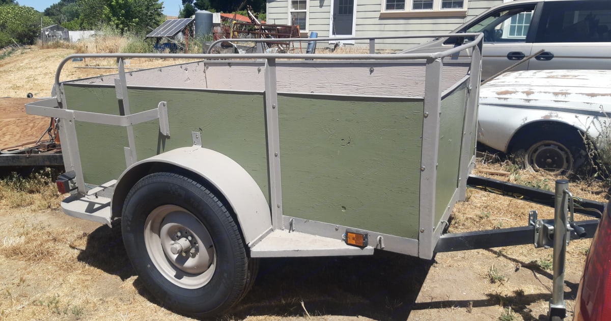 1970 utility trailer open bed Motor Home Rental in OAKDALE, CA Outdoorsy