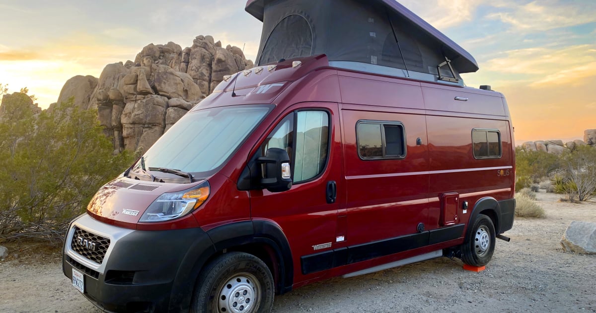 2021 Dodge Ram Winnebago Solis Camper Van Rental In Los Angeles Ca