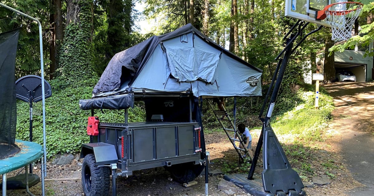 2020 Cascadia Vehicle Tents CVT Folding Trailer Rental in Lake Oswego