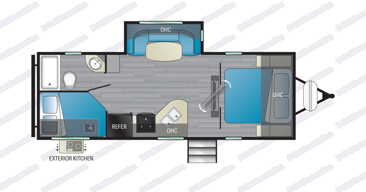 2021 Heartland North Trail Travel trailer Rental in Sheboygan, WI