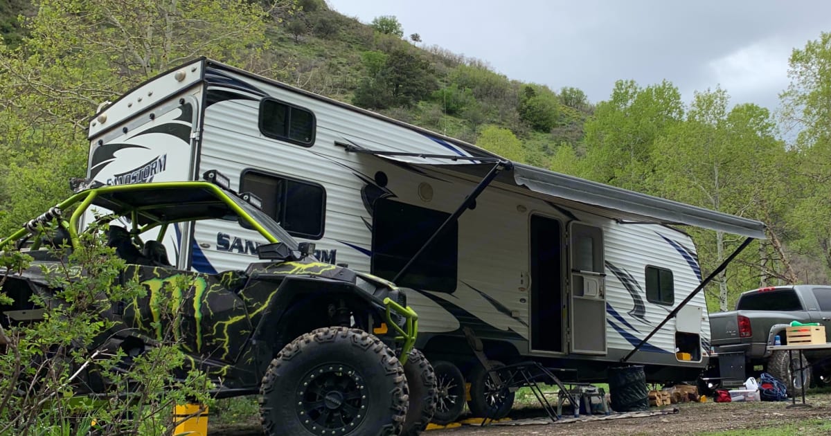 2013 Forest River Sandstorm Toy hauler Rental in Tooele, UT Outdoorsy