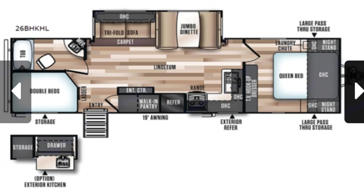 2018 Forest River Heritage Glen Travel trailer Rental in Electric City