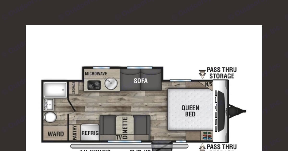 2021 Escape Trailer Industries 21 Foot Escape Travel trailer Rental in