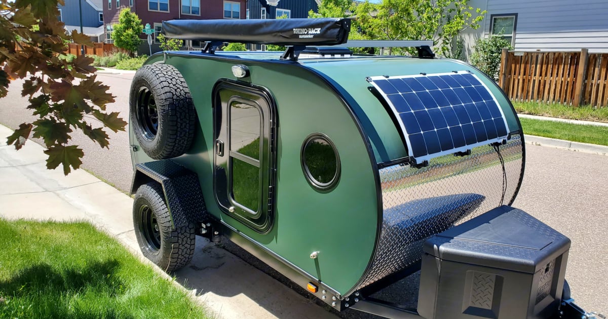 Photos 2021 Custom Teardrop Camper Travel trailer Rental in Shoreline
