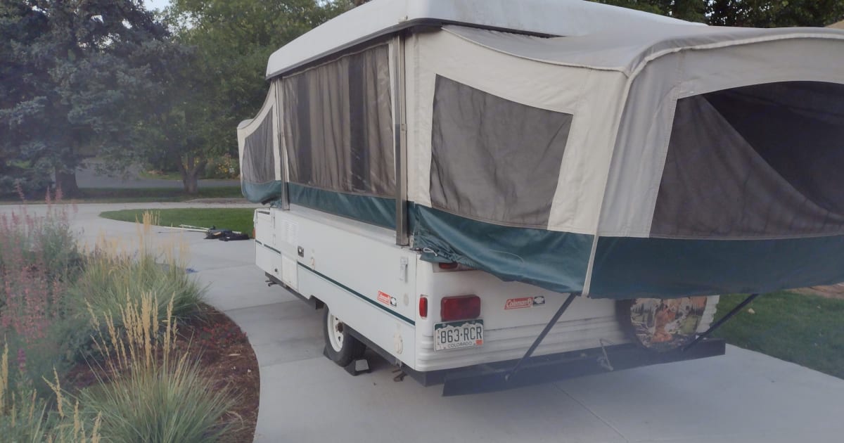 1998 Coleman Destiny Cheyenne Folding trailer Rental in LONGMONT, CO Outdoorsy