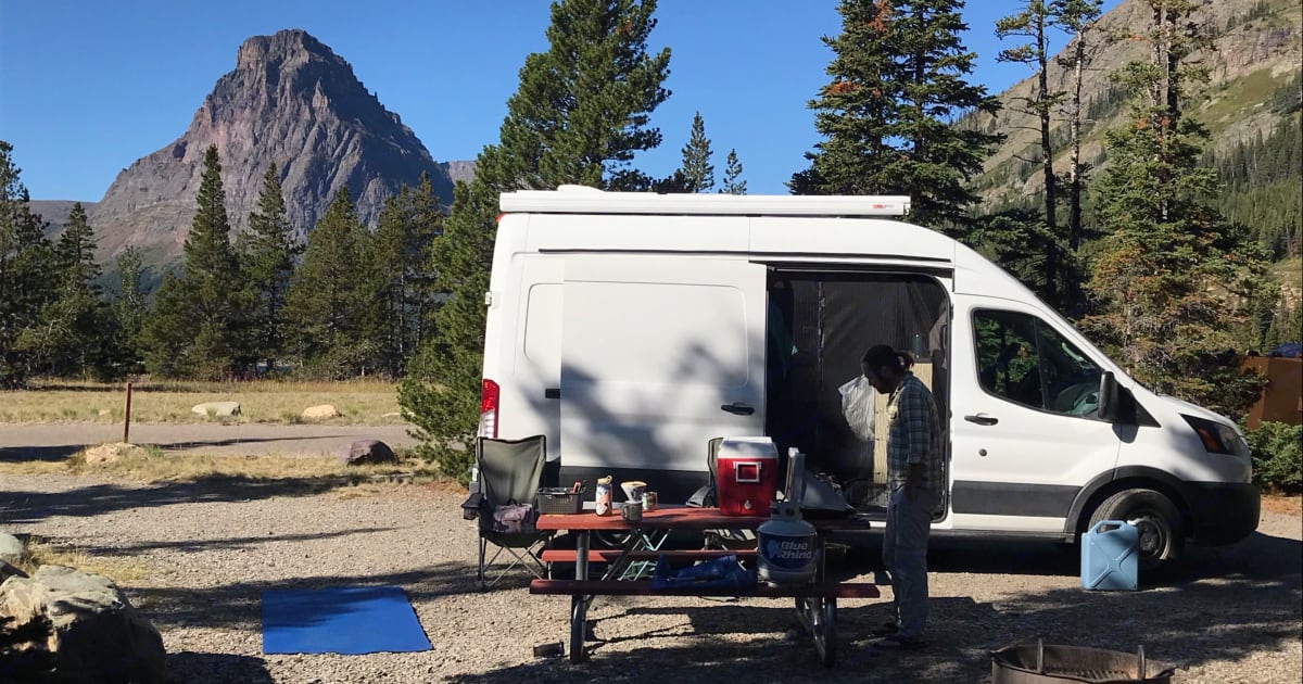 2019 Ford Transit Custom Camper van Rental in Missoula, MT Outdoorsy