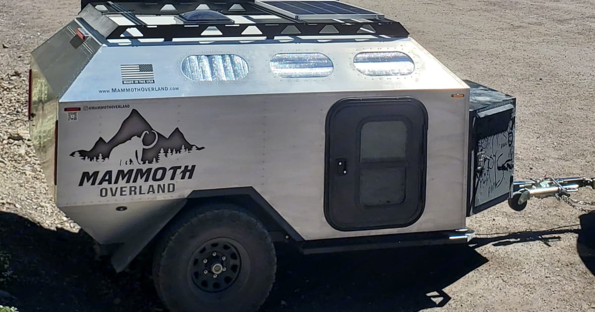 2022 Mammoth Overland Overland Teardrop trailer Travel trailer Rental
