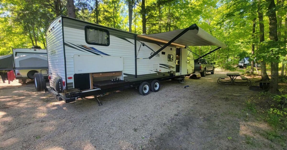 travel trailer rentals gaylord michigan