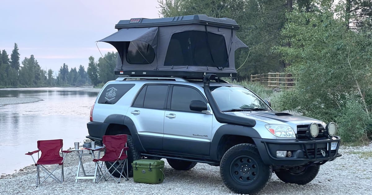 2003 Toyota 4 Runner Truck Camper Rental in Missoula, MT Outdoorsy